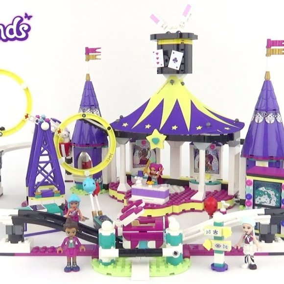 🆕SEALED LEGO 41685 Friends Magical Funfair Roller Coaster BNIB - Picture 7 of 9